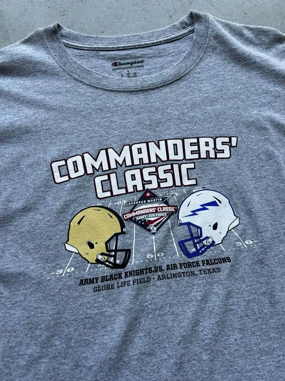 Champion Commanders' Classic Army vs Air Force T-Shirt Size L - Picture 2 of 5